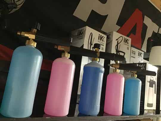 schuimpistool    foamgun