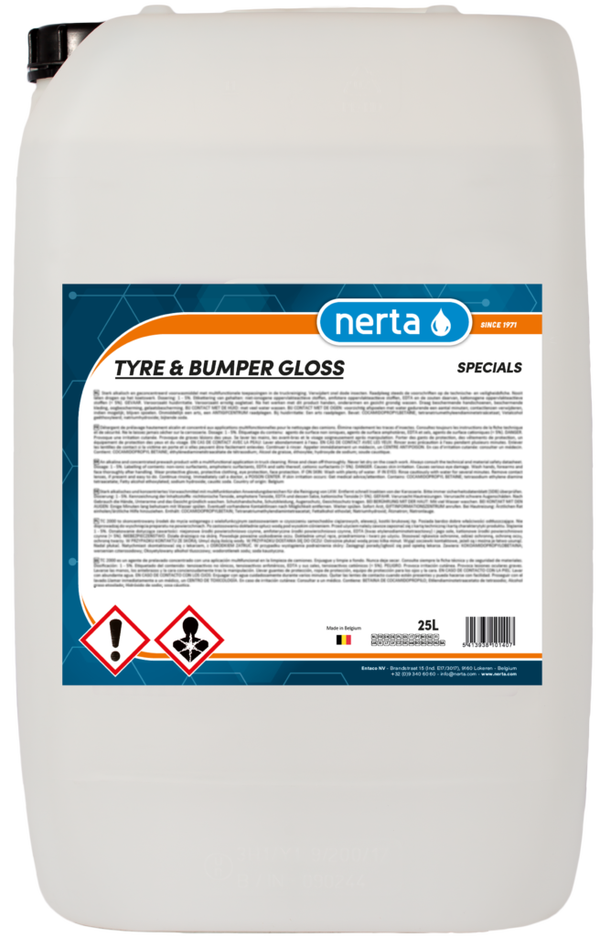 nerta tyre schine  in handige sprayfles 650 ml
