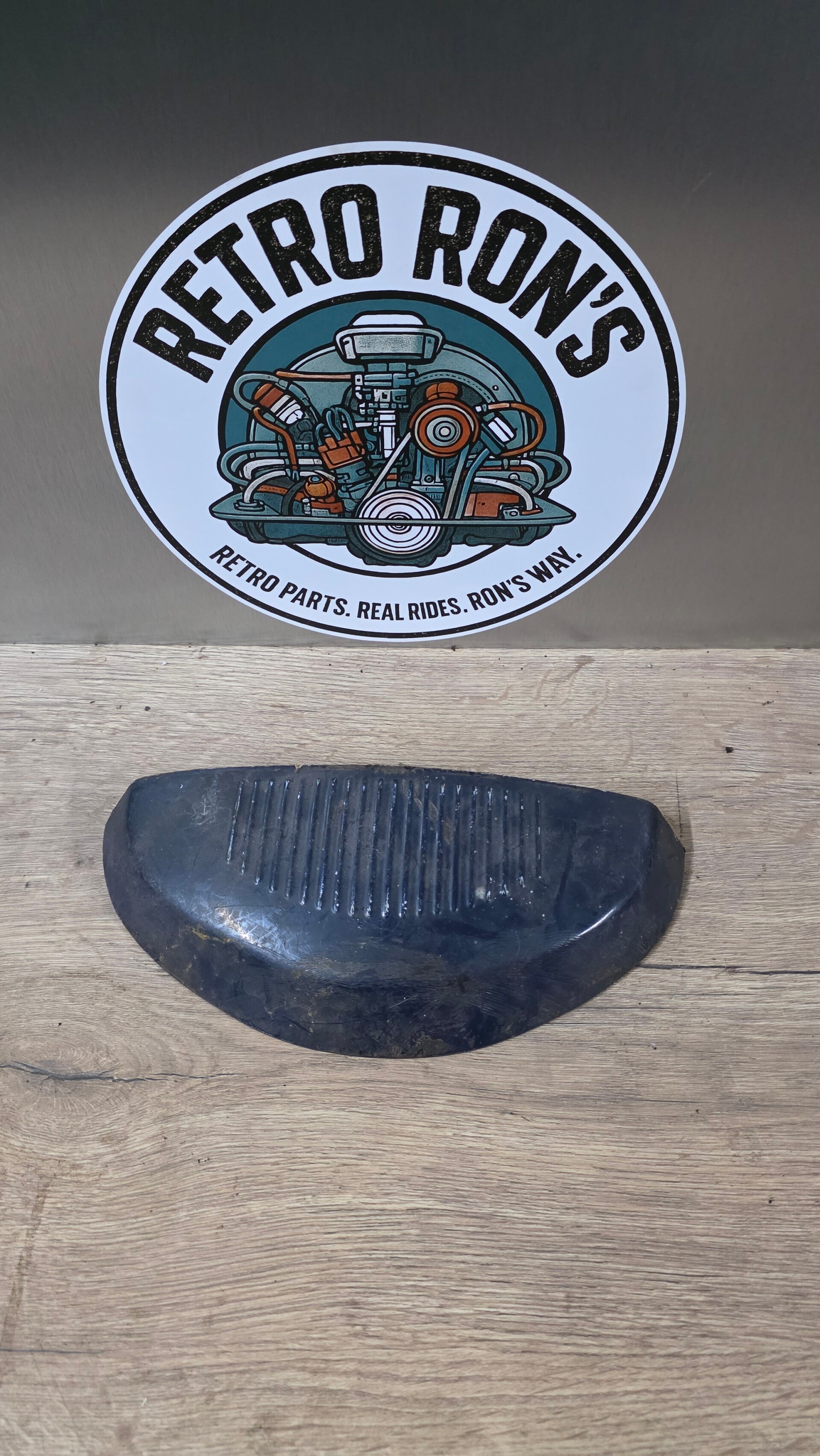 Classic beetle deck lid number plate light housing