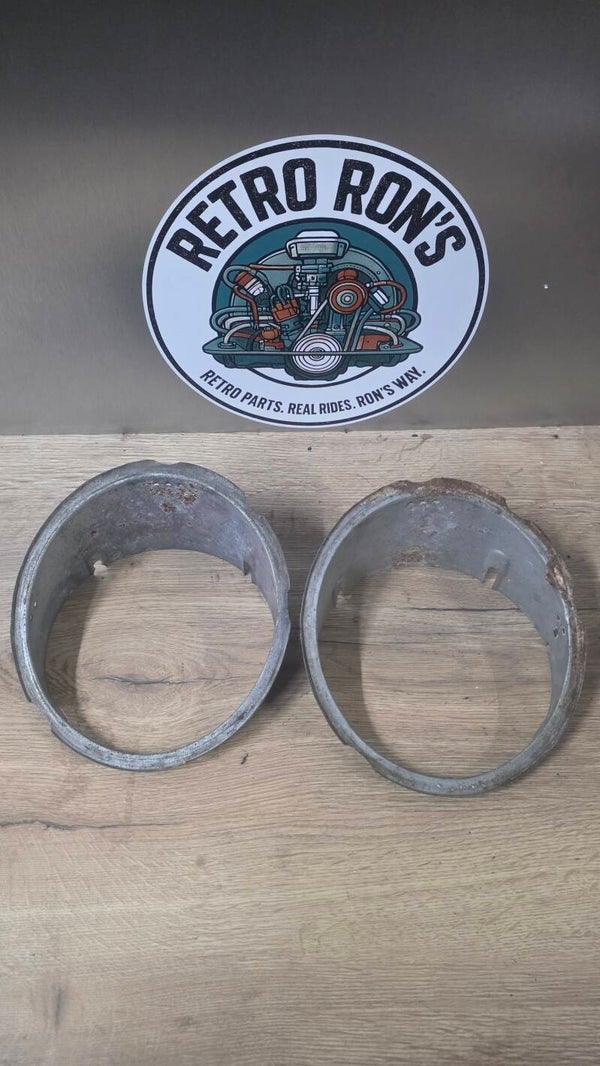 Classic beetle sloping headlight frames