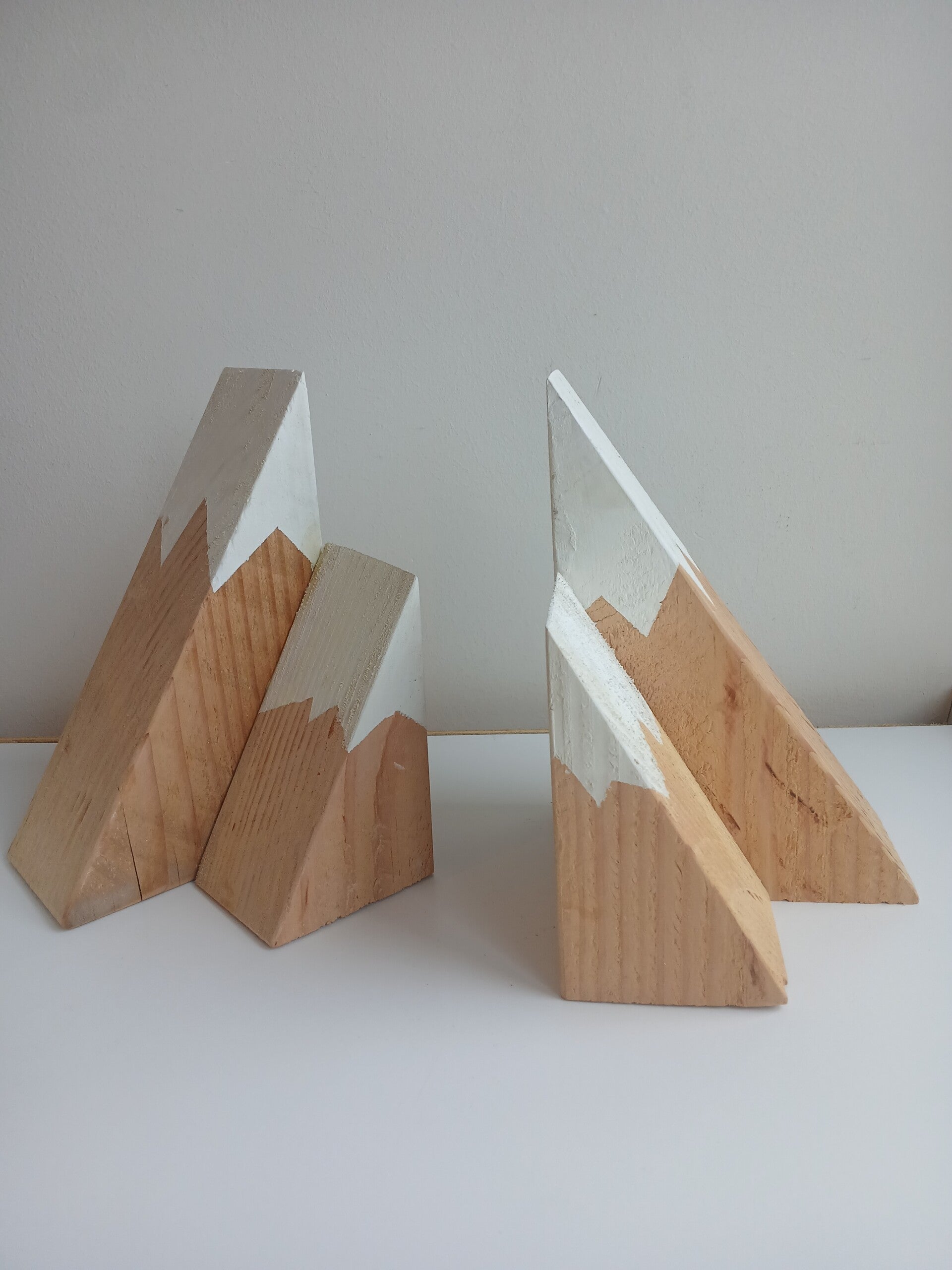 Mountain Bookends