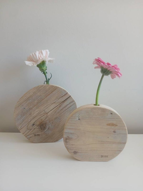 Wooden Vase