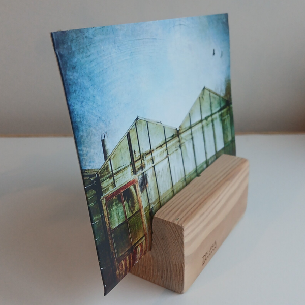 Wooden Card Stand
