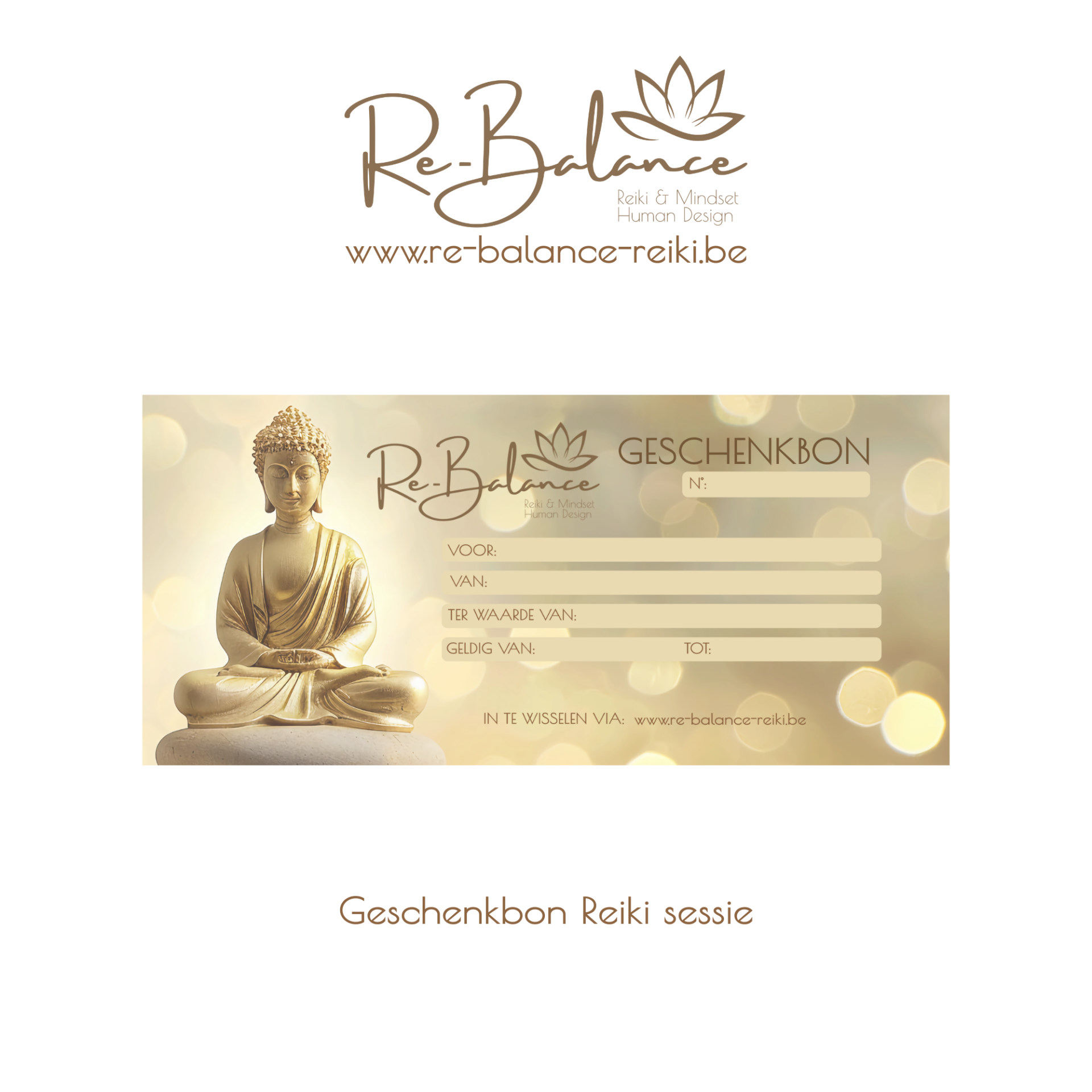 Geschenkbon Reiki sessie