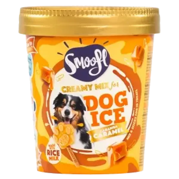 Smoofl honden ijsmix creamy caramel 160gr
