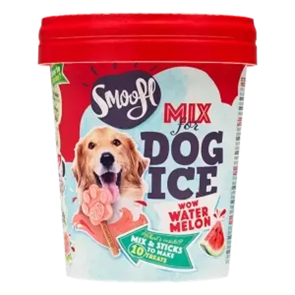 Smoofl honden ijsmix watermeloen 160gr
