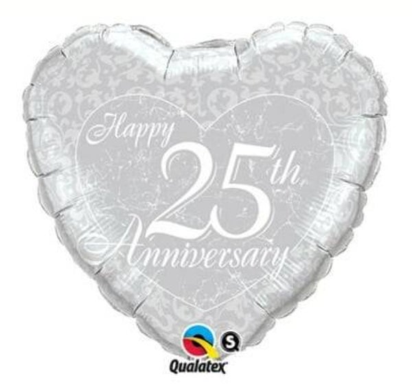 FBBR2 Happy 25 jaar anniversary hart