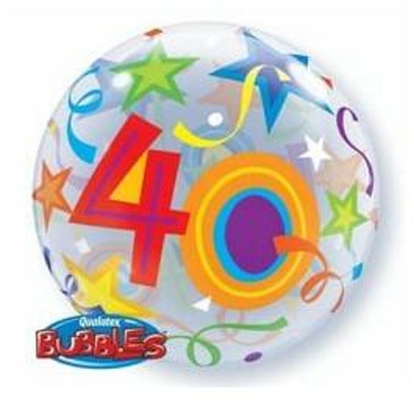 BBC7 Bubble ballon luxe 40 jaar