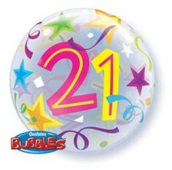 BBC5 Bubble ballon luxe 21 jaar