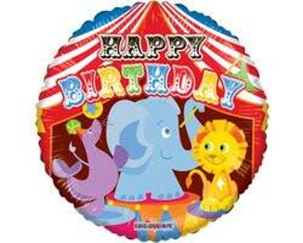 FBV61 Happy birthday circus