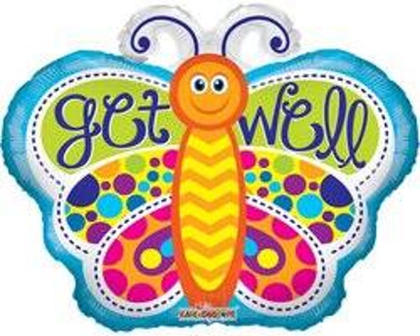 FBBE13 Vlinder get well