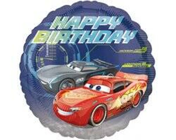 FBV69 Happy birthday cars