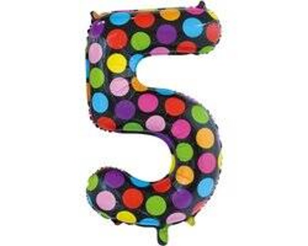 CS6 Cijfer 5 met stippen