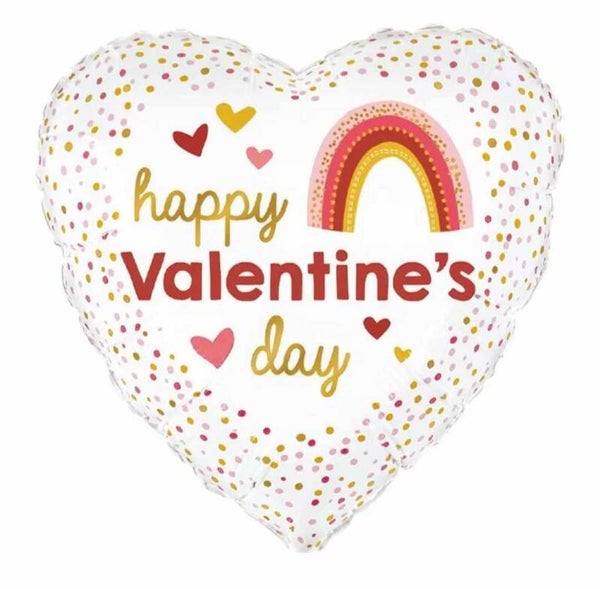 FBHO27 Hart happy valentine's day