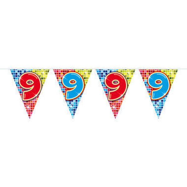 S52 Mini Vlaggenlijn 9 jaar