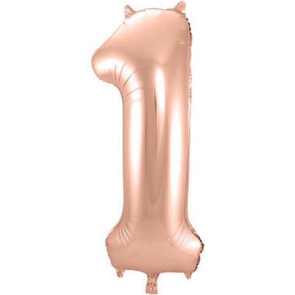 CRG2 Cijfer 1 rosé goud