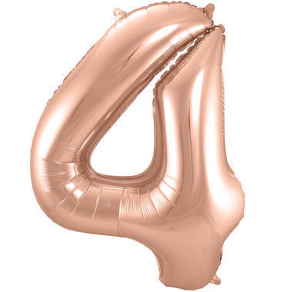 CRG5 Cijfer 4 rosé goud