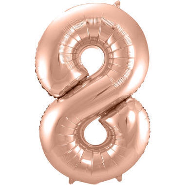CRG9 Cijfer 8 rosé goud