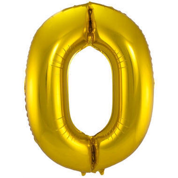 CG21 Cijfer 0 goud