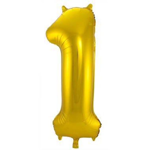 CG22 Cijfer 1 goud