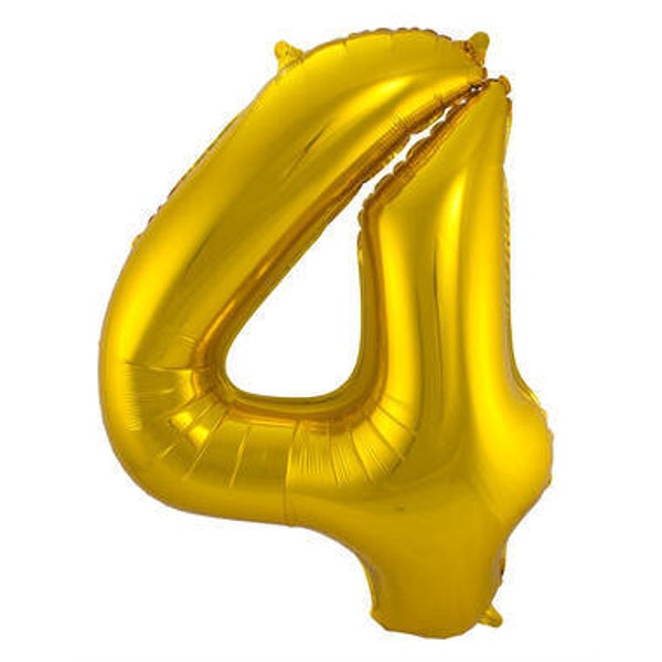 CG25 Cijfer 4 goud