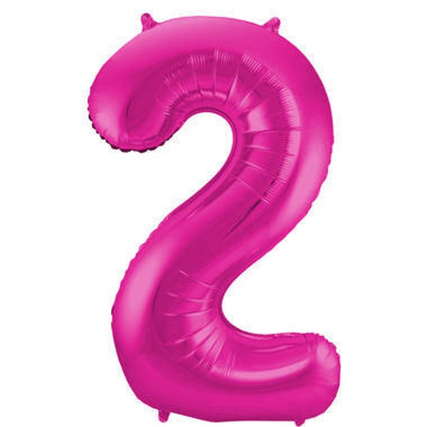 CGR3 Cijfer 2 glans roze