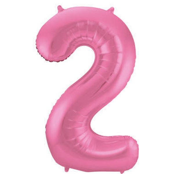 CMR3 Cijfer 2 mat roze