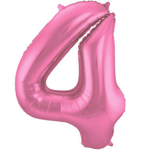 CMR5 Cijfer 4 mat roze