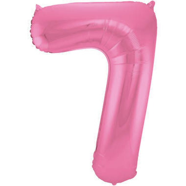 CMR8 Cijfer 7 mat roze