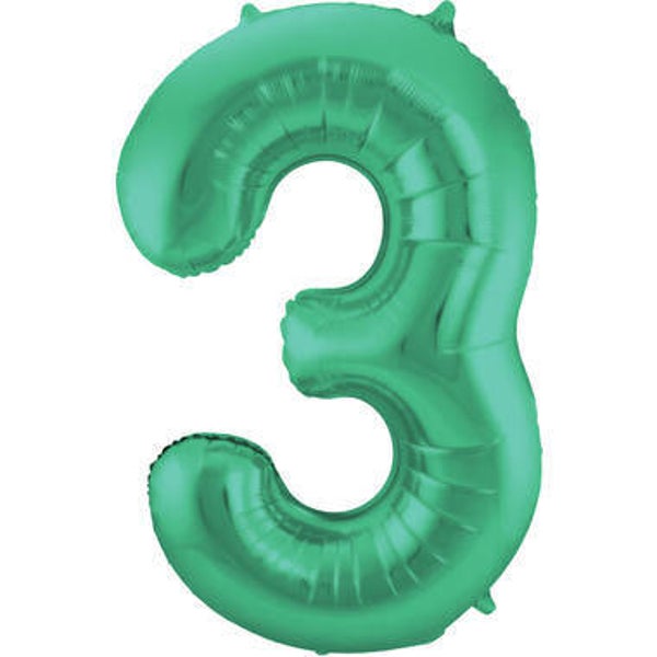 CMG4 Cijfer 3 mat groen