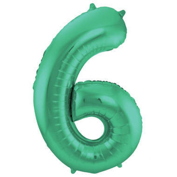 CMG7 Cijfer 6 mat groen