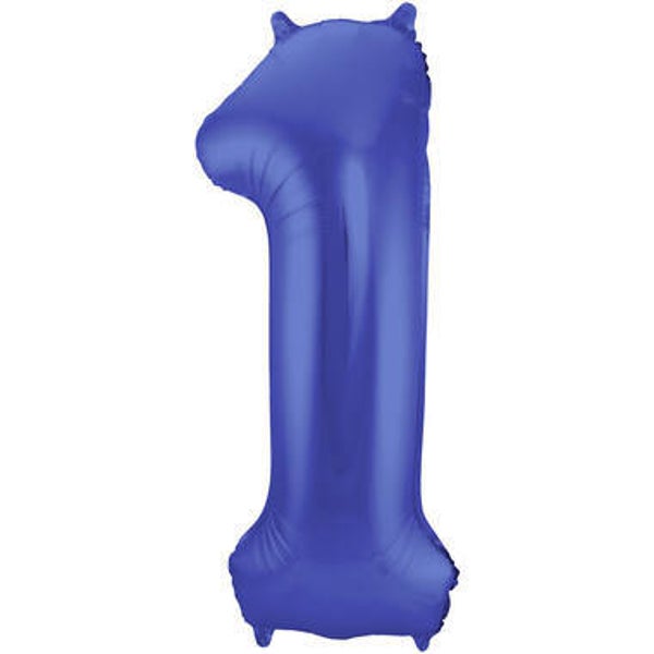 CMB2 Cijfer 1 mat blauw