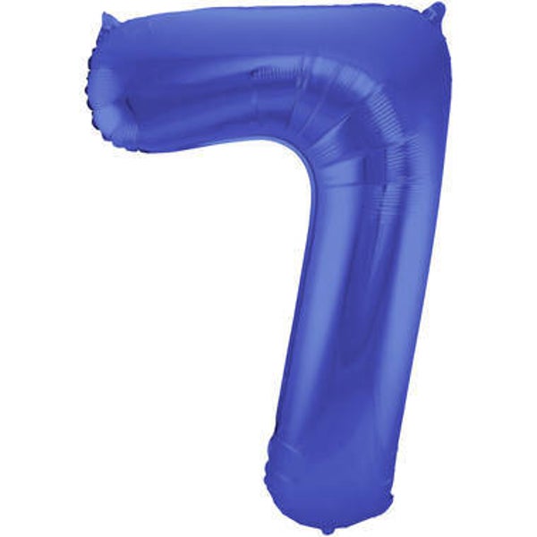 CMB8 Cijfer 7 mat blauw