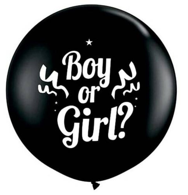 FBB14 Gender reveal met opdruk (boy or girl?)