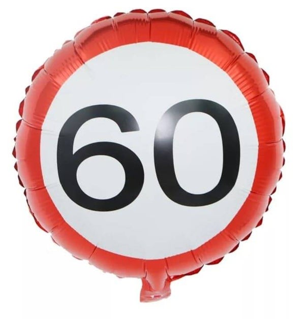 FBC8 Folie ballon 60 jaar