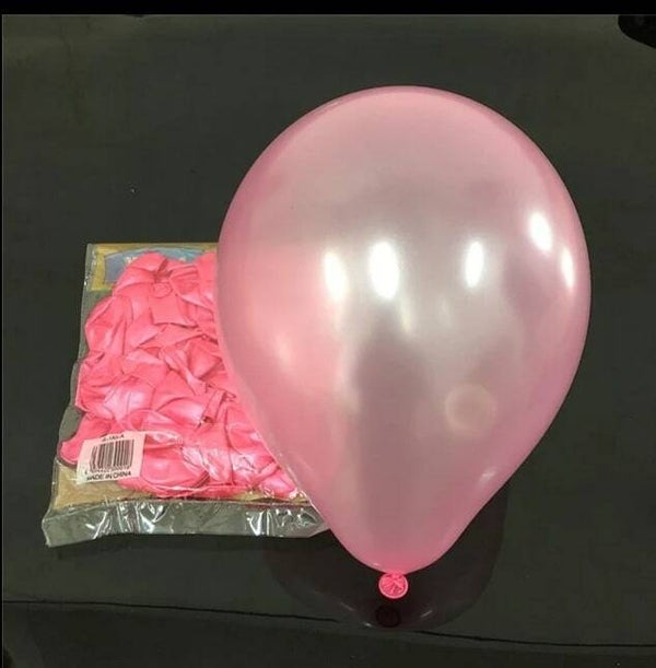 LR1 Latex roze ballonnen