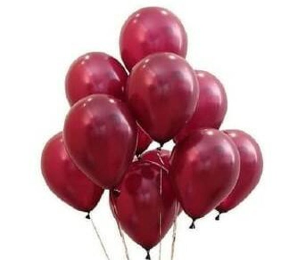 LRO2 Latex bordeaux rode ballonnen