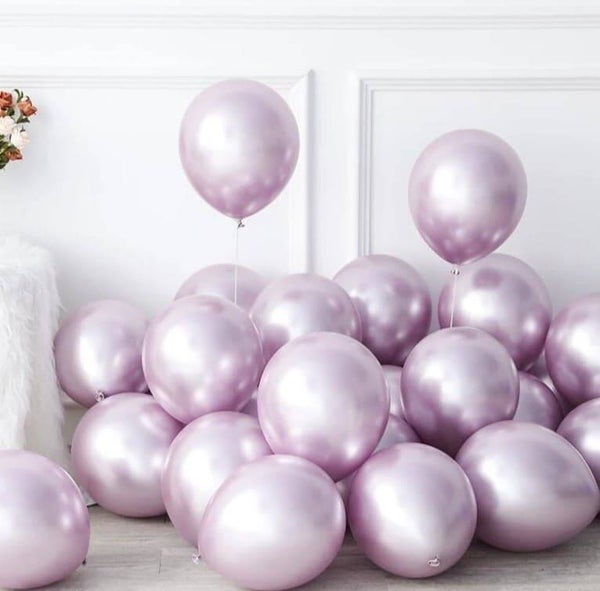 LP1 latex metallic lila ballonnen