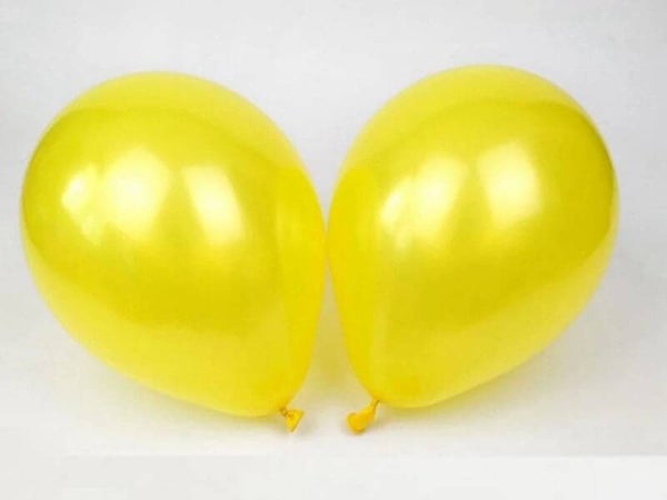 LG1 Latex gele ballon met helium