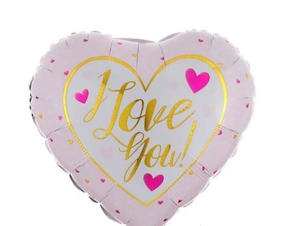 FBHO7 Hart i love you roze-goud