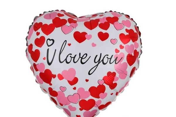 FBHO8 Hart i love you met hartjes