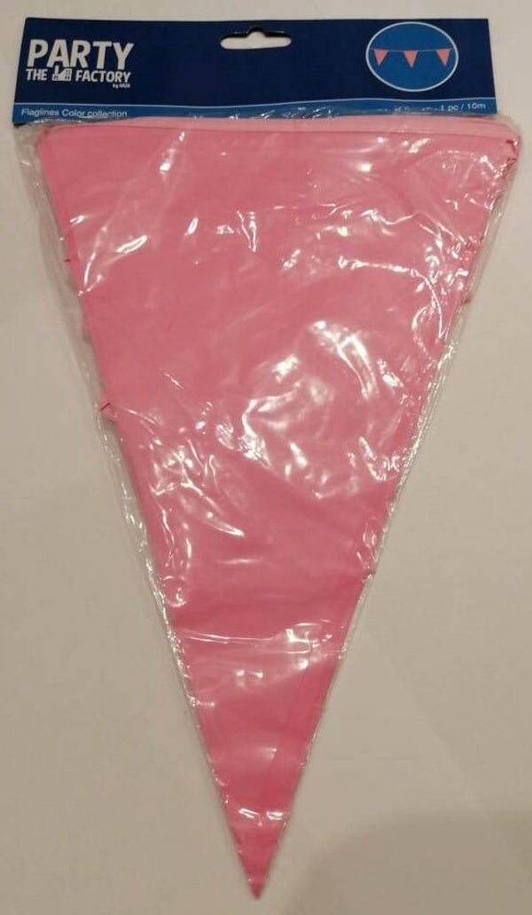 S8 Vlaggenlijn roze
