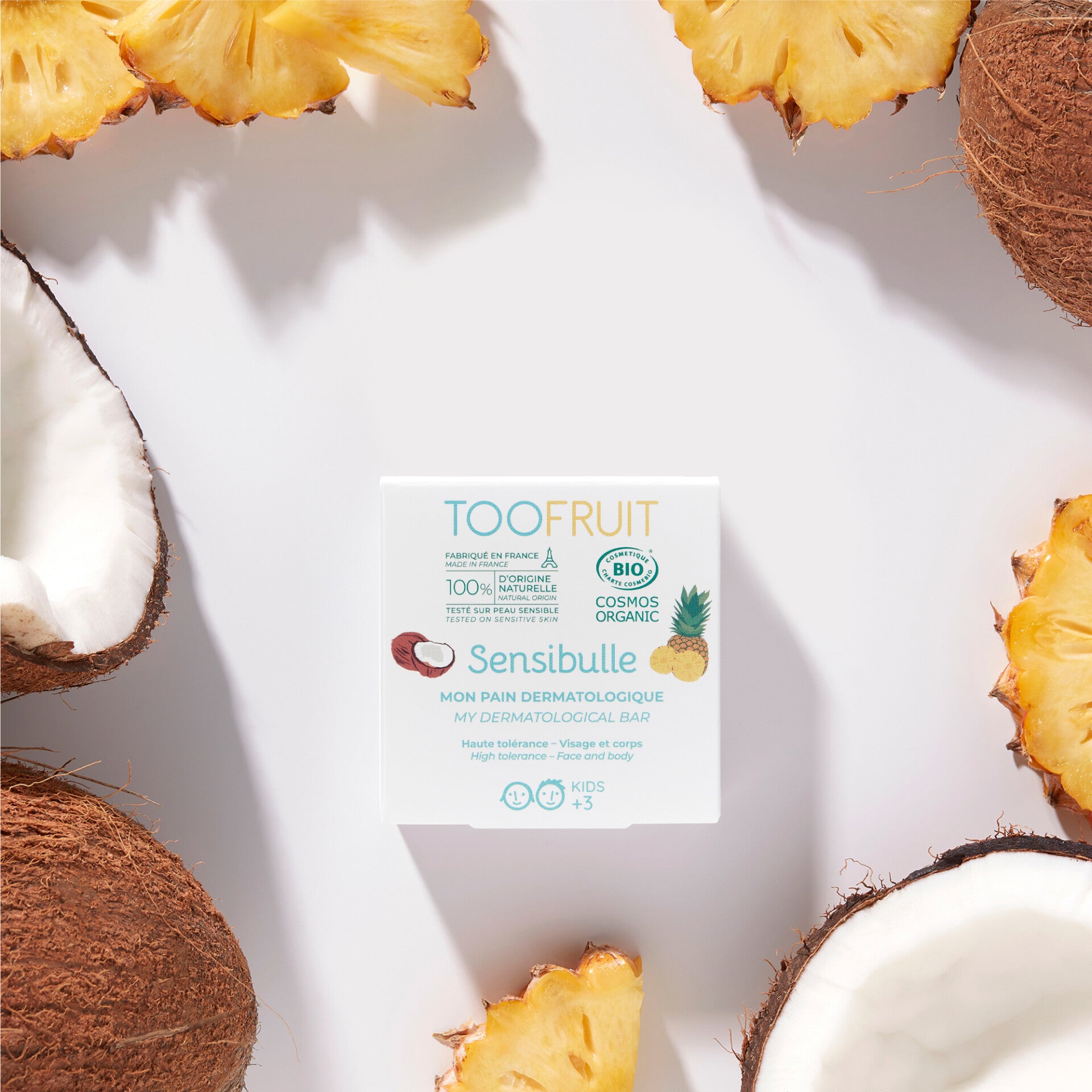 Sensibulle - Pain Dermatologique Ananas/Coco 🍍 🥥