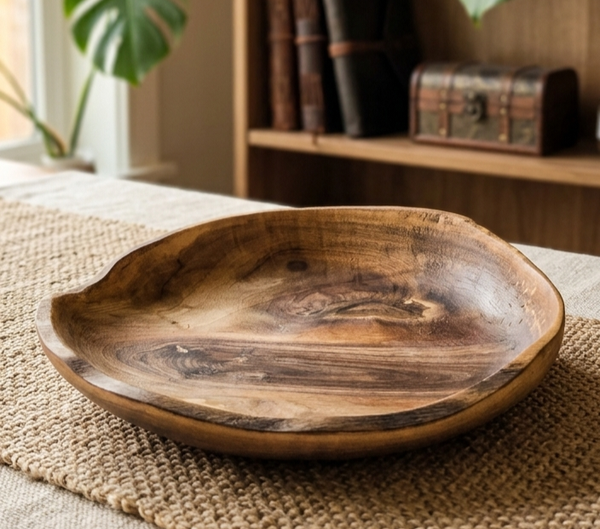 Live edge platter