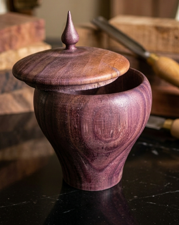 Lidded vessel