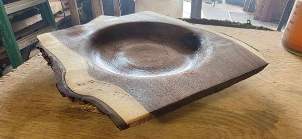 Black walnut dish