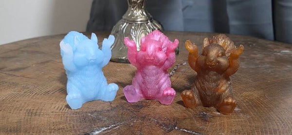 Resin squirrels