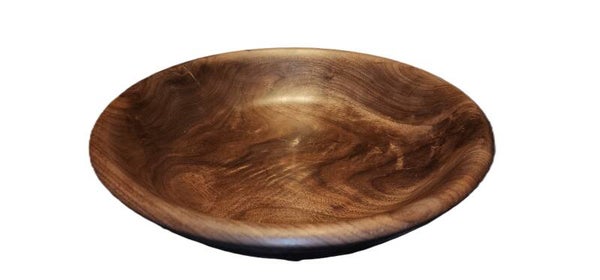 black walnut bowl.
