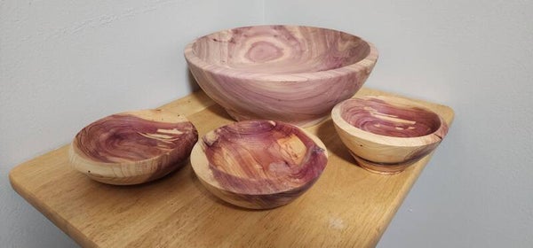 cedar bowl set