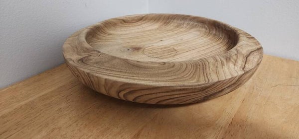 shallow pedestal bowl